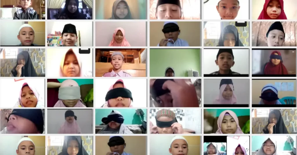 Samarinda~ Sabtu (12/2) Zoom Virtual. Alhamdulillah telah terlaksana lomba BTQI yang di ikuti oleh beberapa lembaga Al-Qur'an yang berada dibawah naungan Ust. Rustam Diryahamudi, Ahf.